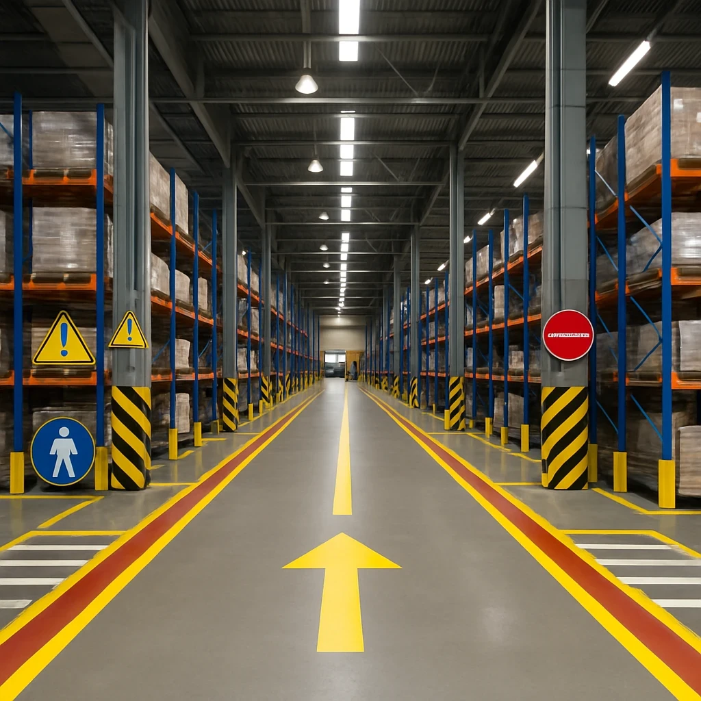 Dlaczego czytelne oznaczenia w przestrzeniach przemysłowych mają kluczowe znaczenie dla bezpieczeństwa pracy?
